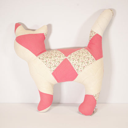 Quilted Cat Pillow