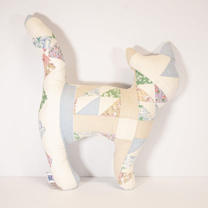 Quilted Cat Pillow
