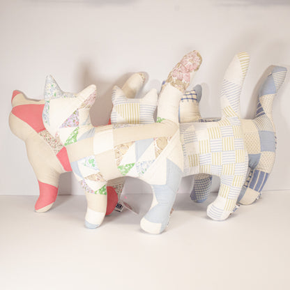 Quilted Cat Pillow
