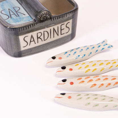 Ceramic Sardine Tin