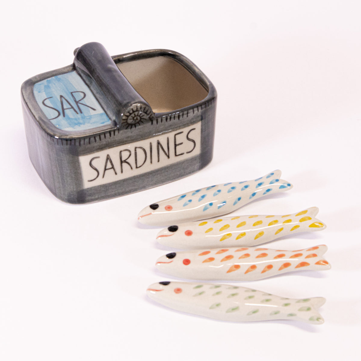 Ceramic Sardine Tin