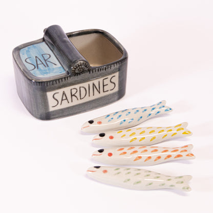 Ceramic Sardine Tin