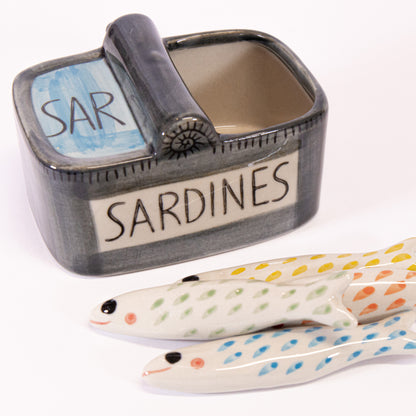 Ceramic Sardine Tin