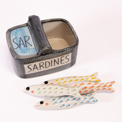 Ceramic Sardine Tin