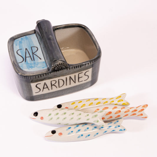 Ceramic Sardine Tin