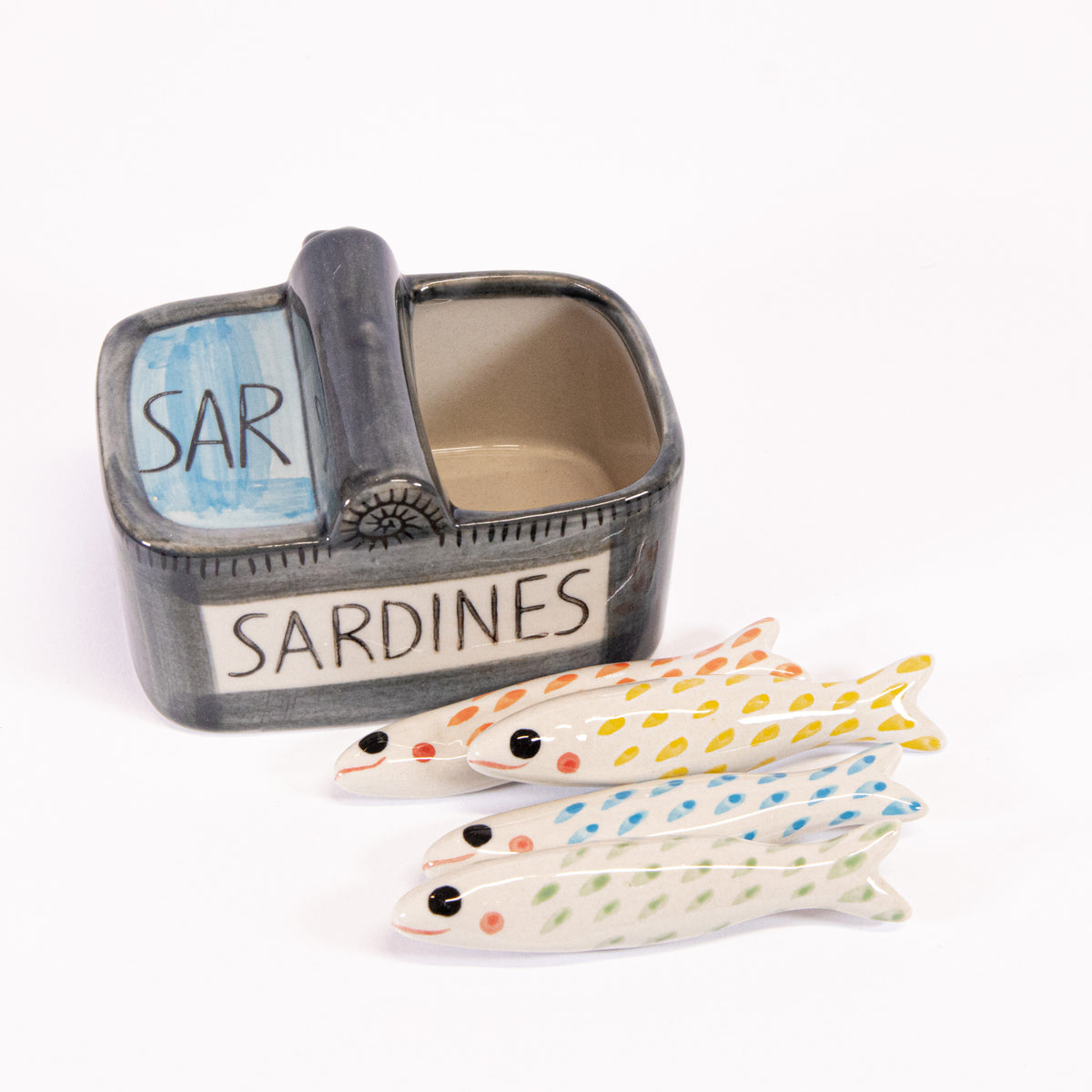 Ceramic Sardine Tin