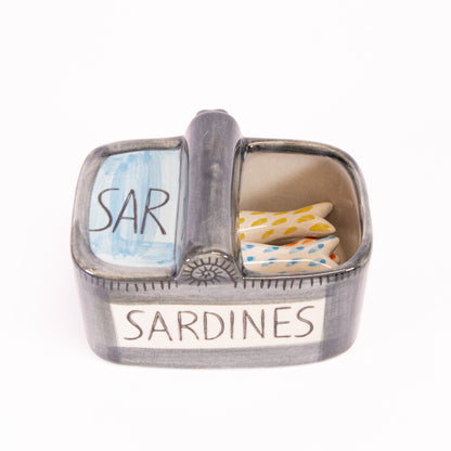 Ceramic Sardine Tin