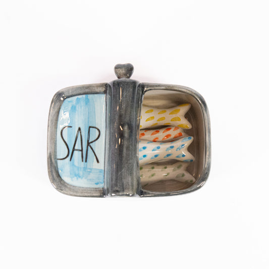 Ceramic Sardine Tin