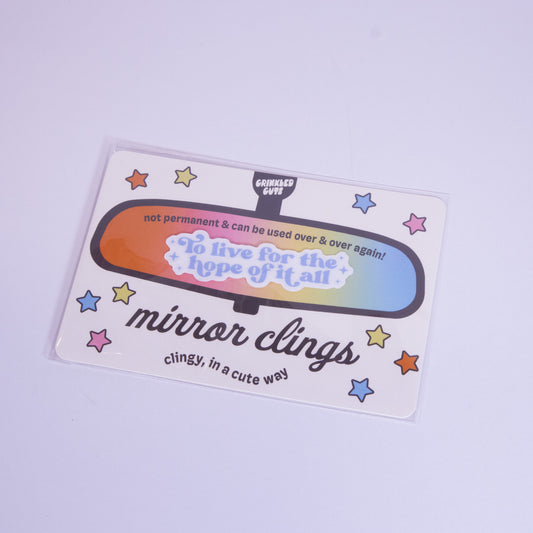 Hope Of It All Car Mirror Cling