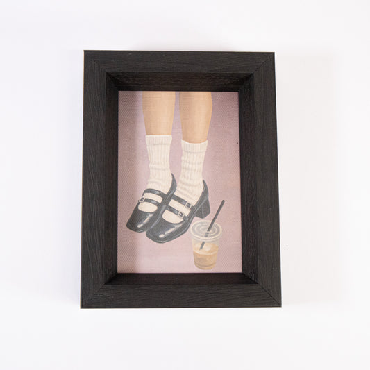 Coffee Date Framed Wall Art