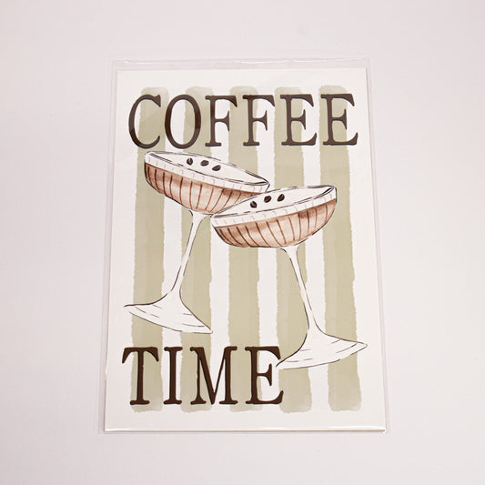 Coffee Time Wall Art Print