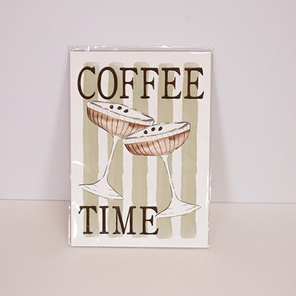 Coffee Time Wall Art Print