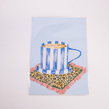 Coffee In Bed Wall Art Print