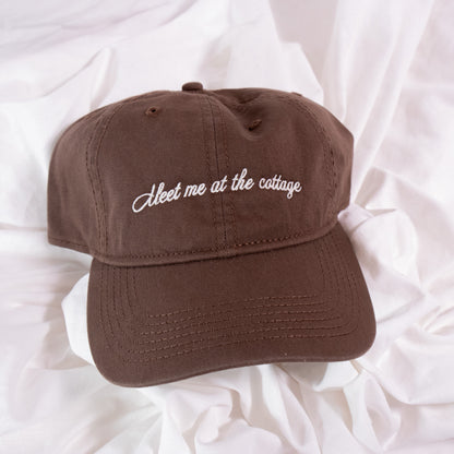 Meet Me At The Cottage Baseball Cap