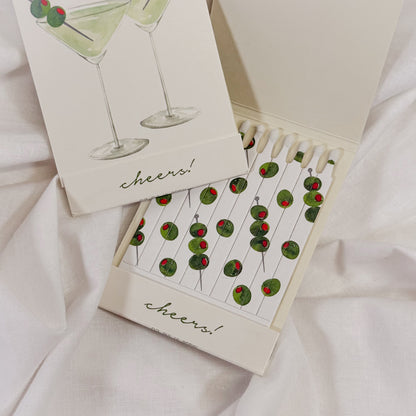 Martini Cheers Matchbook
