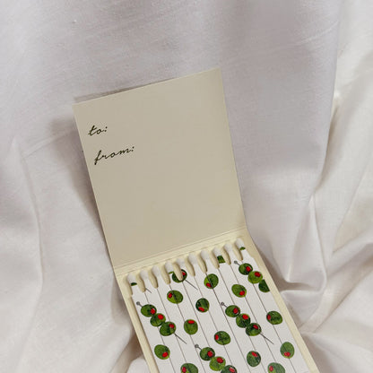 Martini Cheers Matchbook