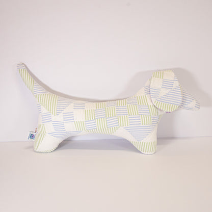 Quilted Dachshund Pillow