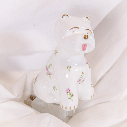 Floral Dog Nightlight