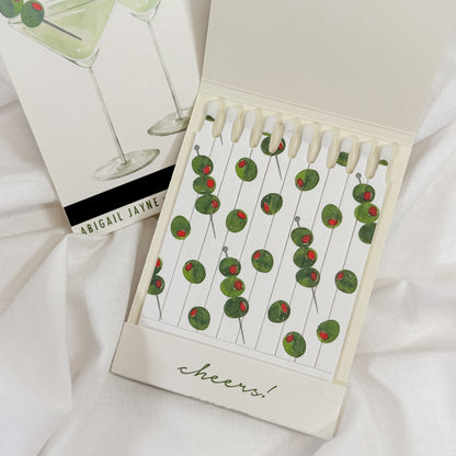Martini Cheers Matchbook