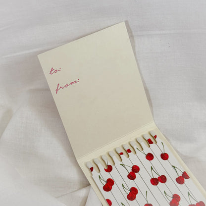 Happy Birthday Cake Matchbook