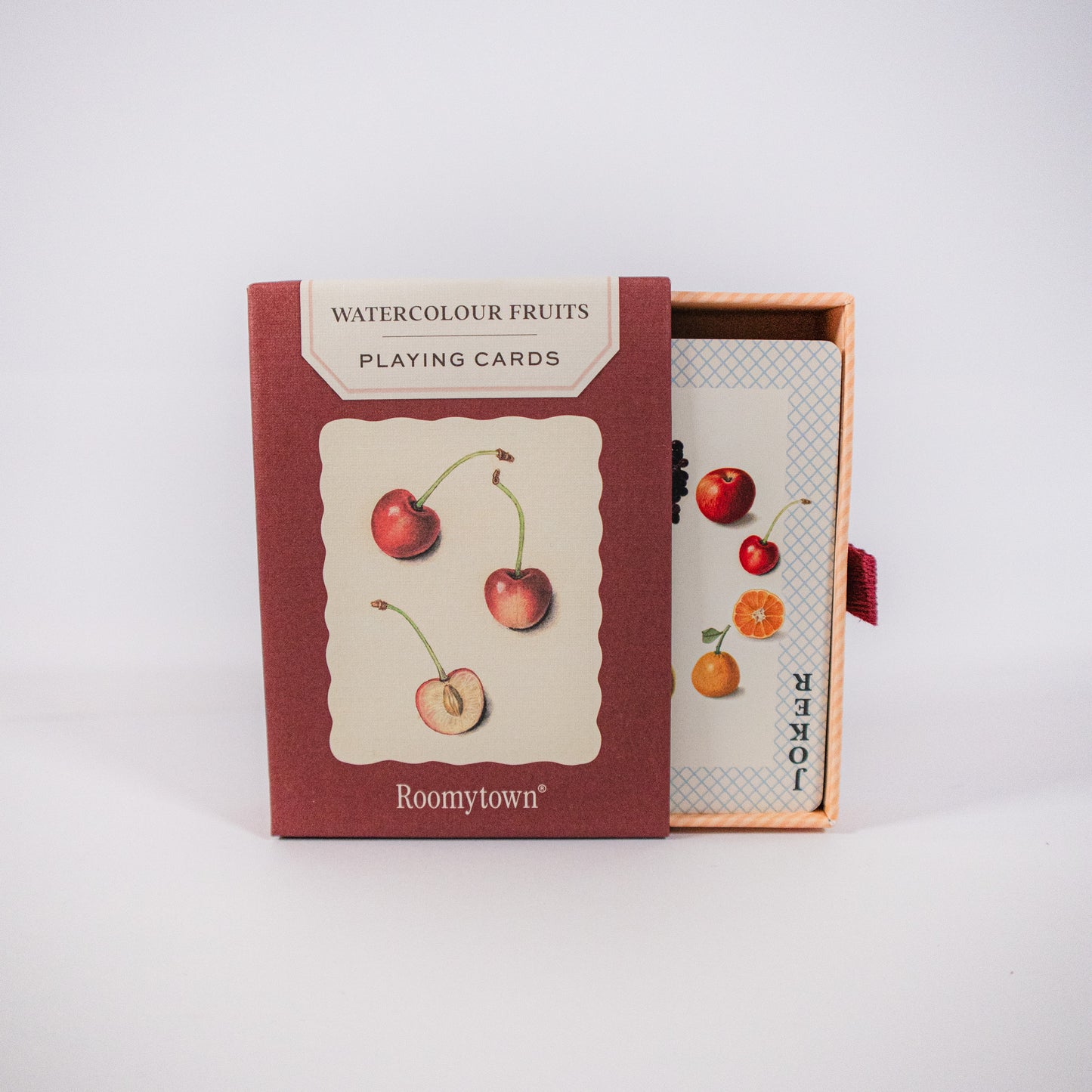 Watercolor Fruits Playing Cards