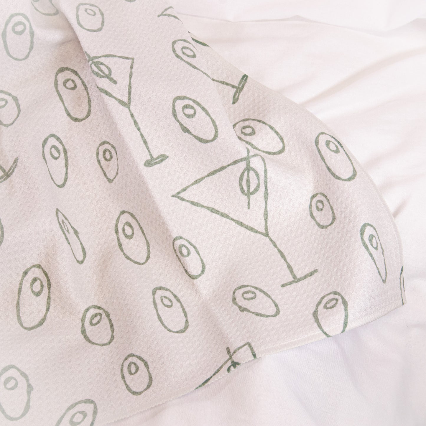 Dirty Martini Geometry Tea Towel