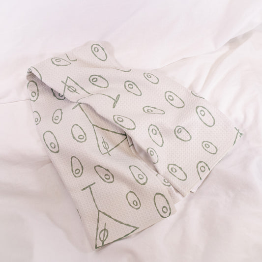 Dirty Martini Geometry Tea Towel