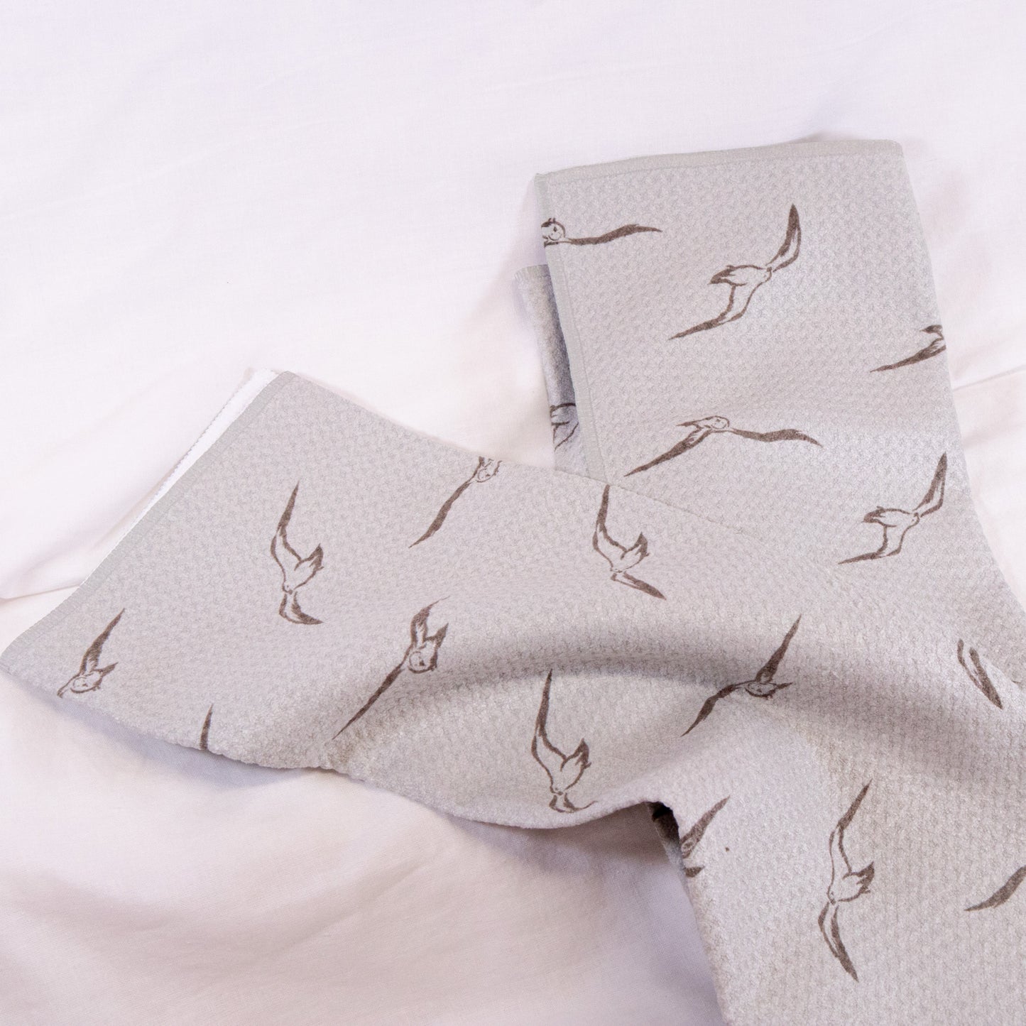 Shoreline Scout Geometry Tea Towel