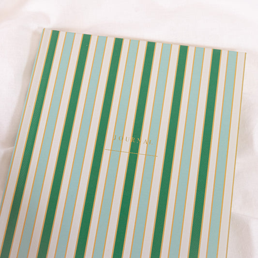 Everyday Striped Hardcover Journal