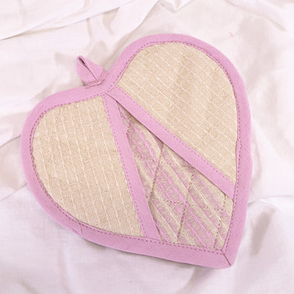 Patterned Heart Pot Holder