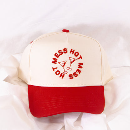 Hot Mess Martini Trucker Hat
