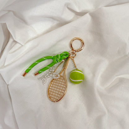 Tennis Bag Charm Keychain