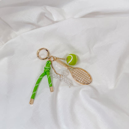 Tennis Bag Charm Keychain