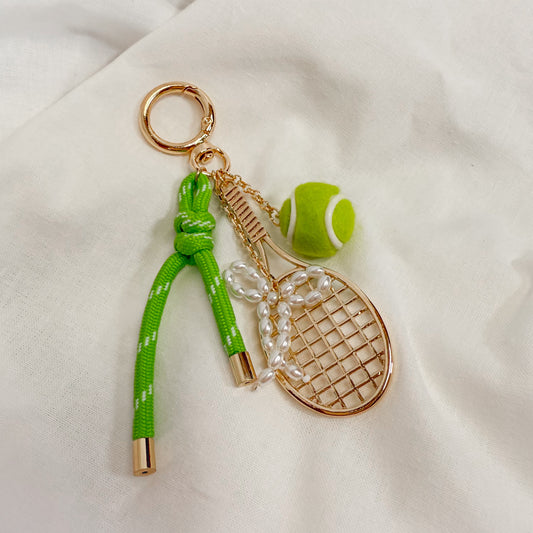 Tennis Bag Charm Keychain