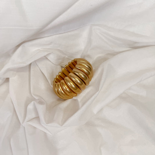 Chunky Stretch Gold Bracelet