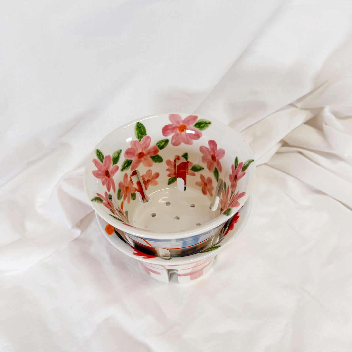 Flower Basket Berry Bowl