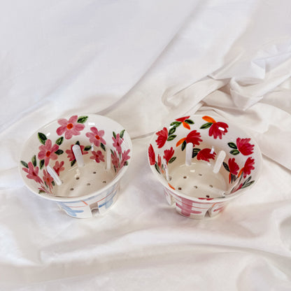 Flower Basket Berry Bowl