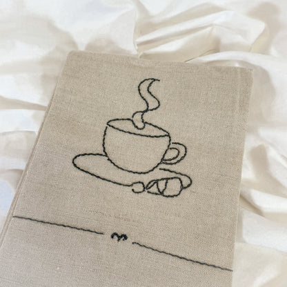 Embroidered Coffee Tea Towels