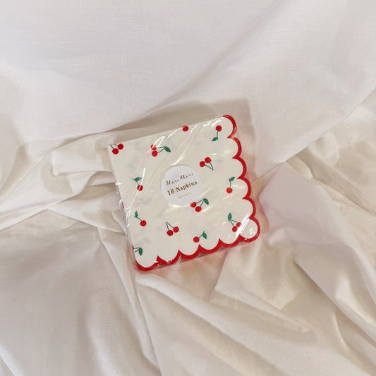 Cherry Party Napkins By Meri Meri