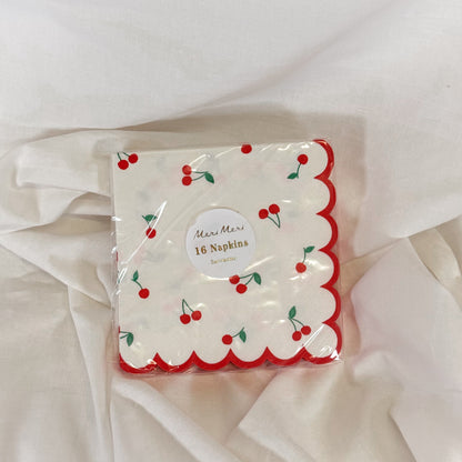 Cherry Party Napkins By Meri Meri