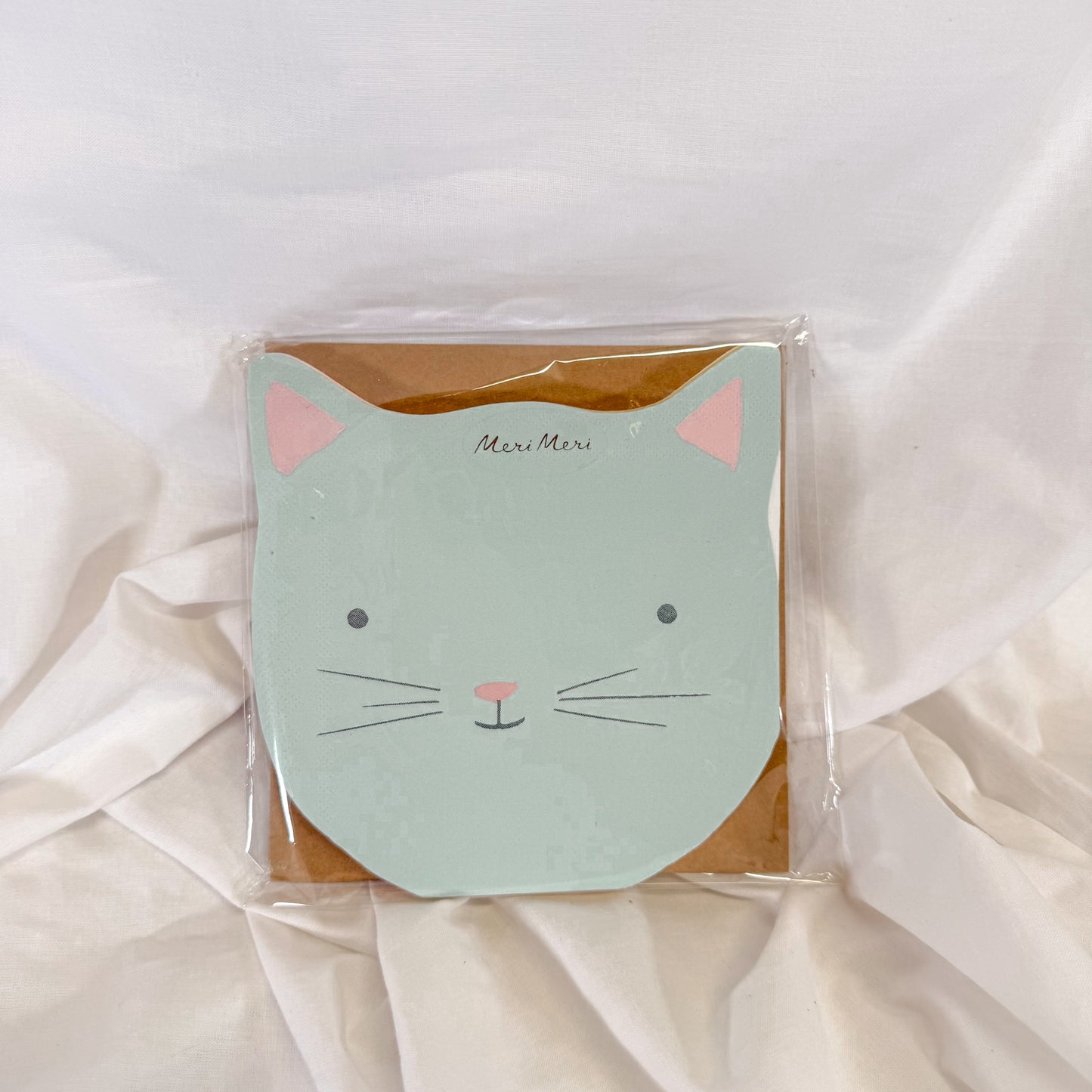 Cute Kitten Party Napkins By Meri Meri