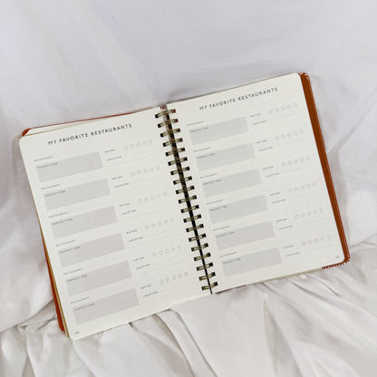 Eat Well Spiral Recipe Journal
