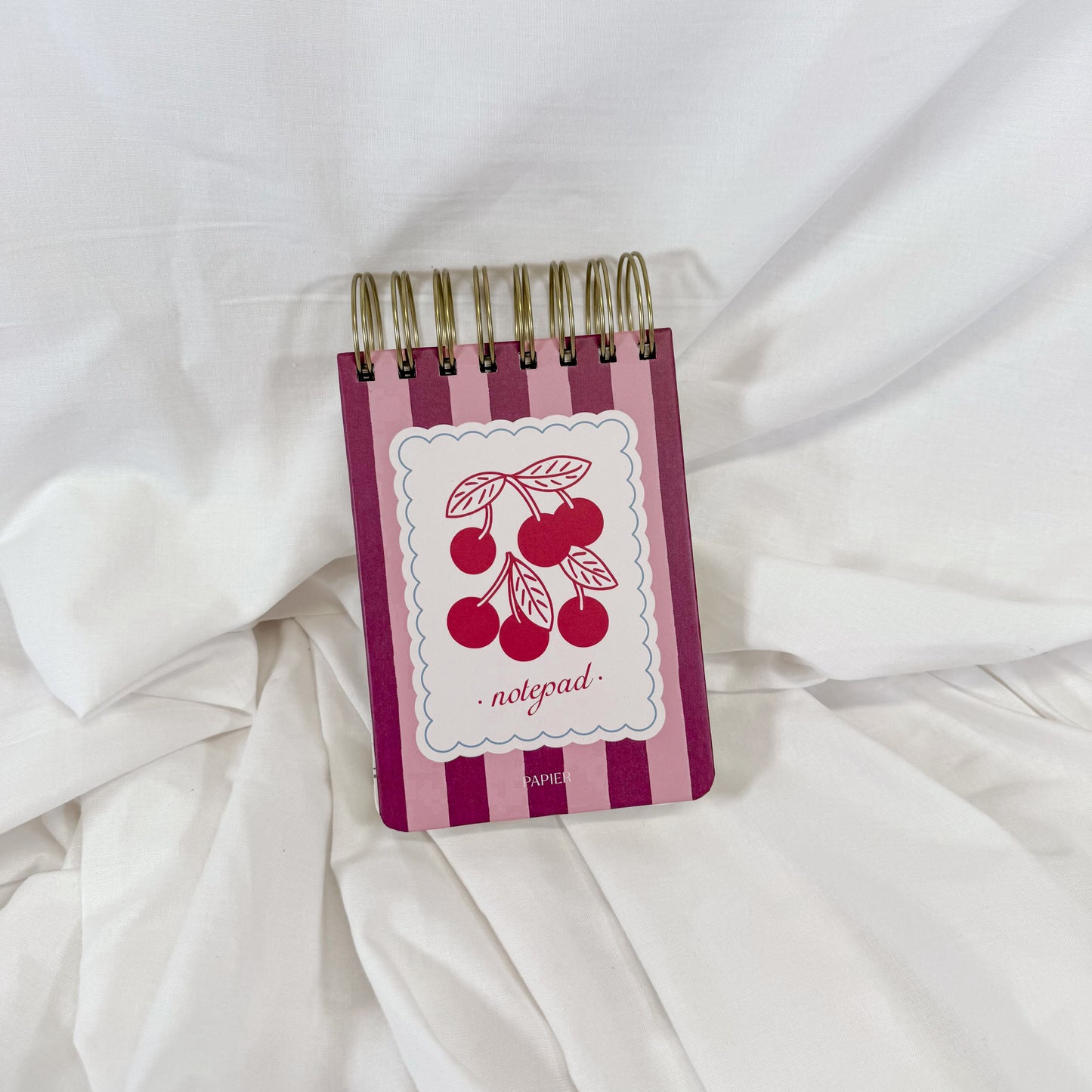 Very Cherry Chunky Spiral Notepad