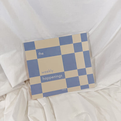 Weekly Happenings Planner Notepad
