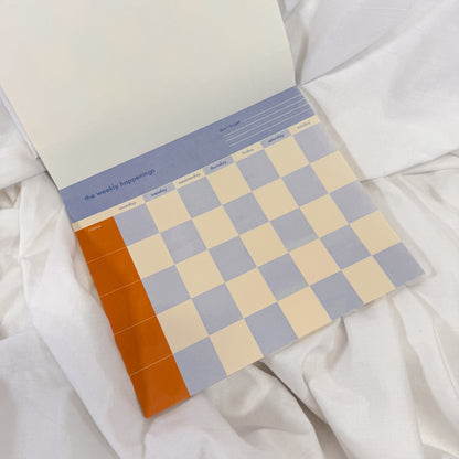 Weekly Happenings Planner Notepad