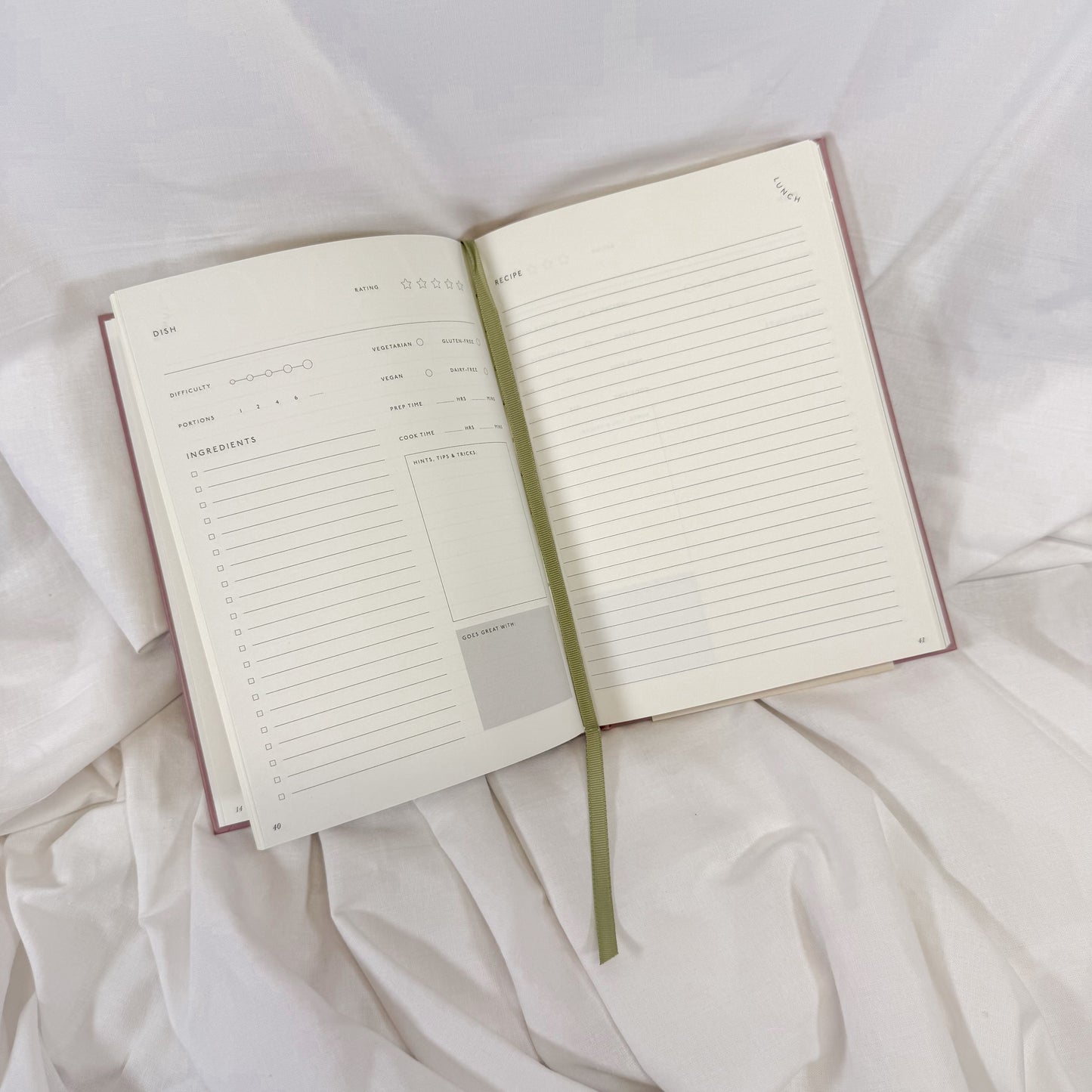 The Vineyard Recipe Journal