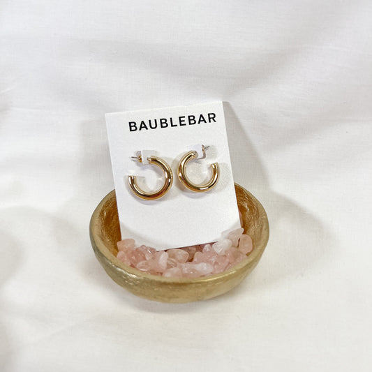 Classic Gold Hoop Earrings