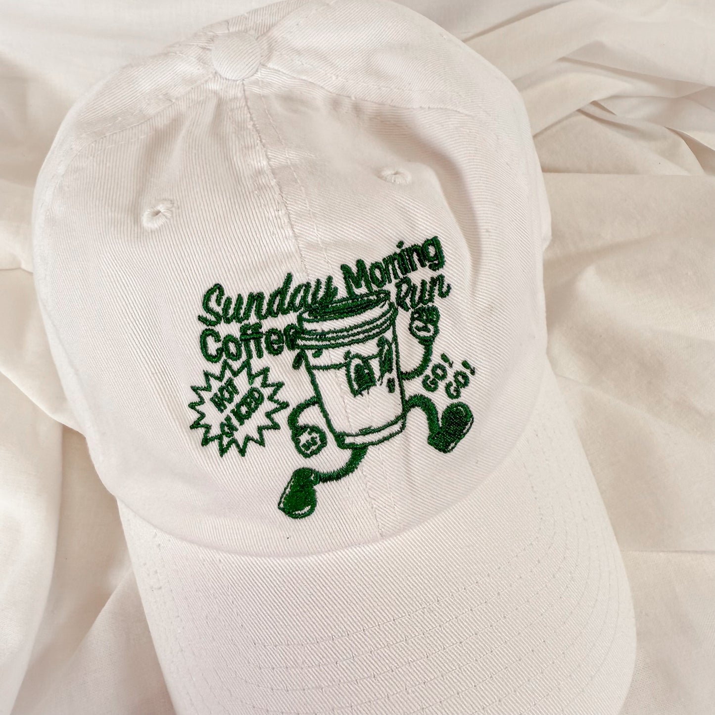 Sunday Coffee Baseball Cap