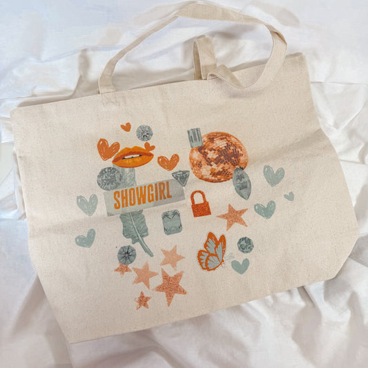 Showgirl Canvas Tote Bag