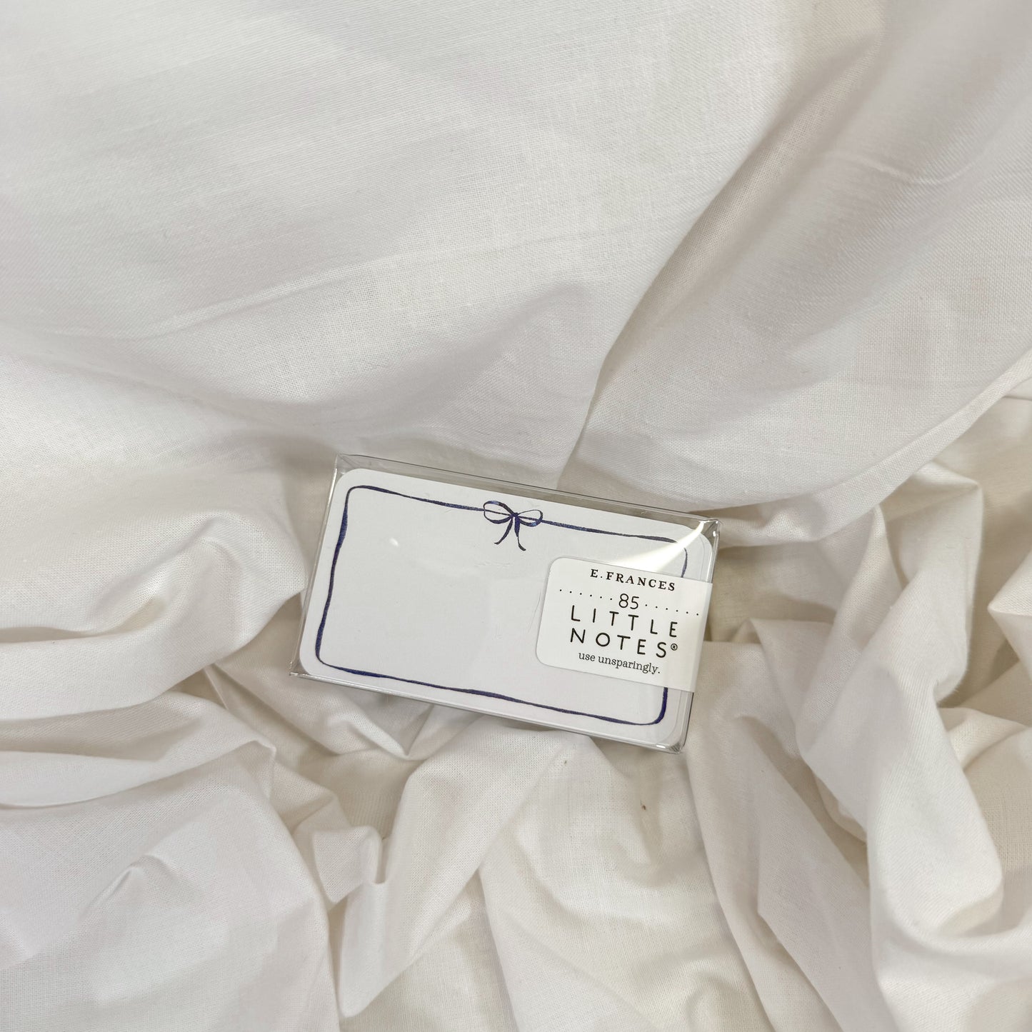 Blue Bow Mini Notecard Set